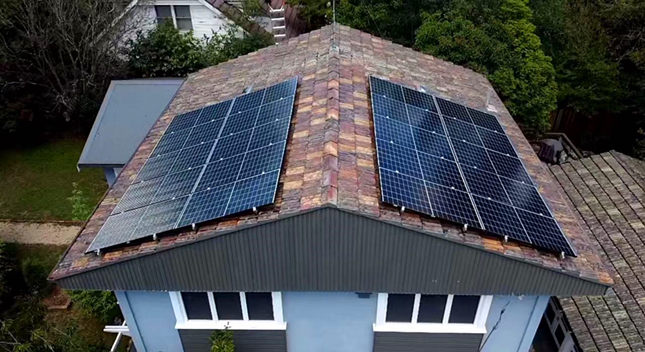  O que é a função de solar PV Sistemas de montagem no telhado 