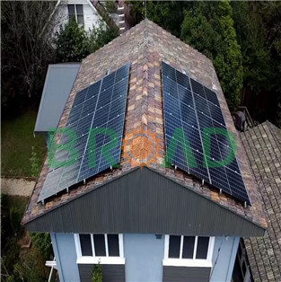 montagens solares do telhado de telha 80kw em malásia