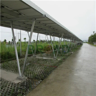 carport sistema de montagem solar 1.6mw na malásia